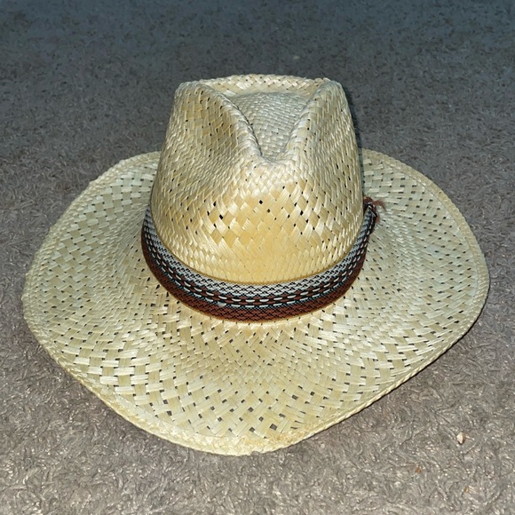 Resistol Travis Shantung Chapeau de paille RSTRVS, naturel, 7 3/8, Naturel